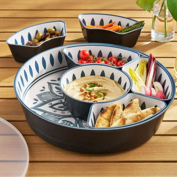 Member's Mark | Kitchen | 8pc Members Mark Bamboo Melamine Outdoor